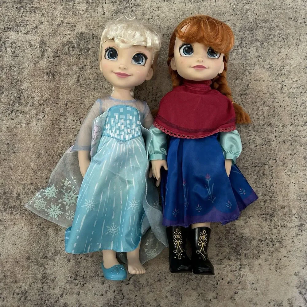 Disney Anna And Elsa Once Upon a Story Doll Frozen 16” Girls Toys